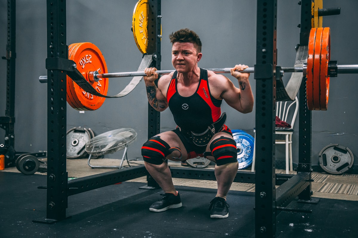 Man researching supplements and nutrition